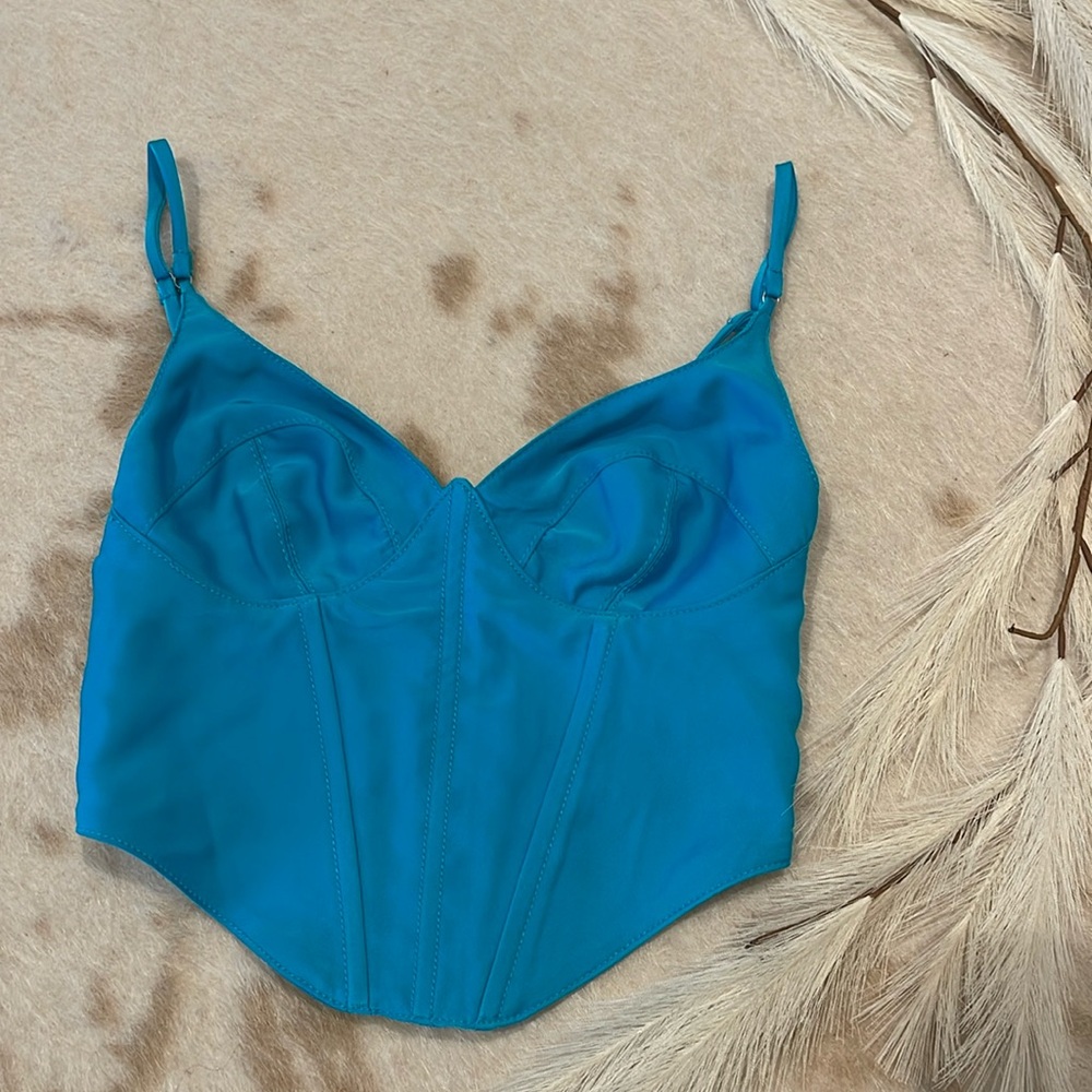 urban outfitters cropped bustier